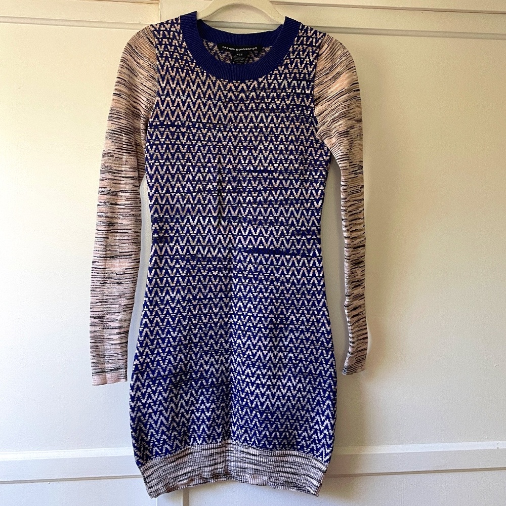 French Connection Sweater Minidress